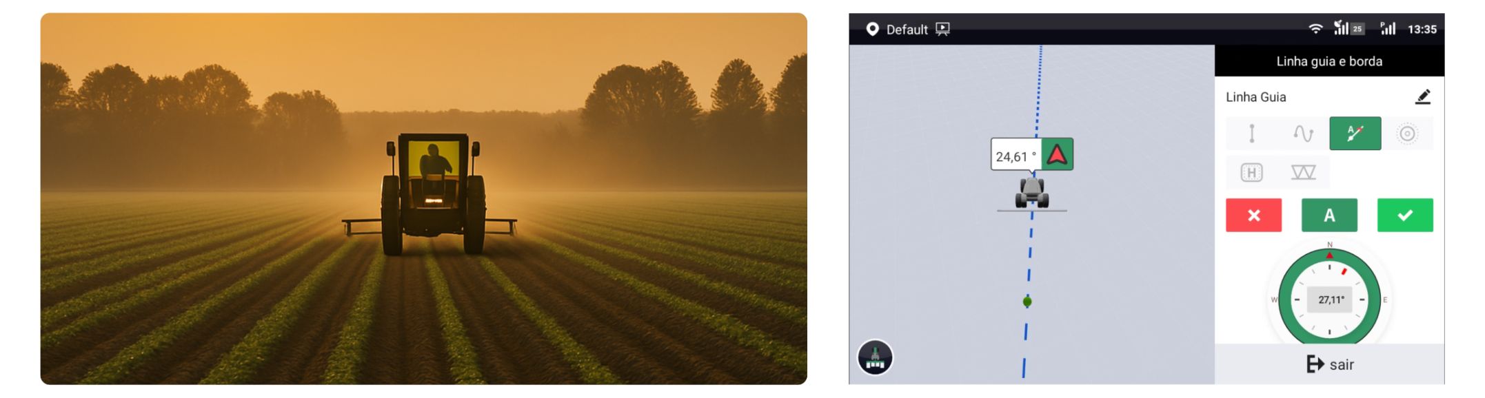 SISTEMA DE DIREÇÃO AUTOMÁTICA AGS100