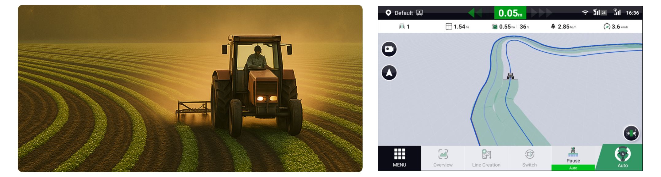 SISTEMA DE DIREÇÃO AUTOMÁTICA AGS100