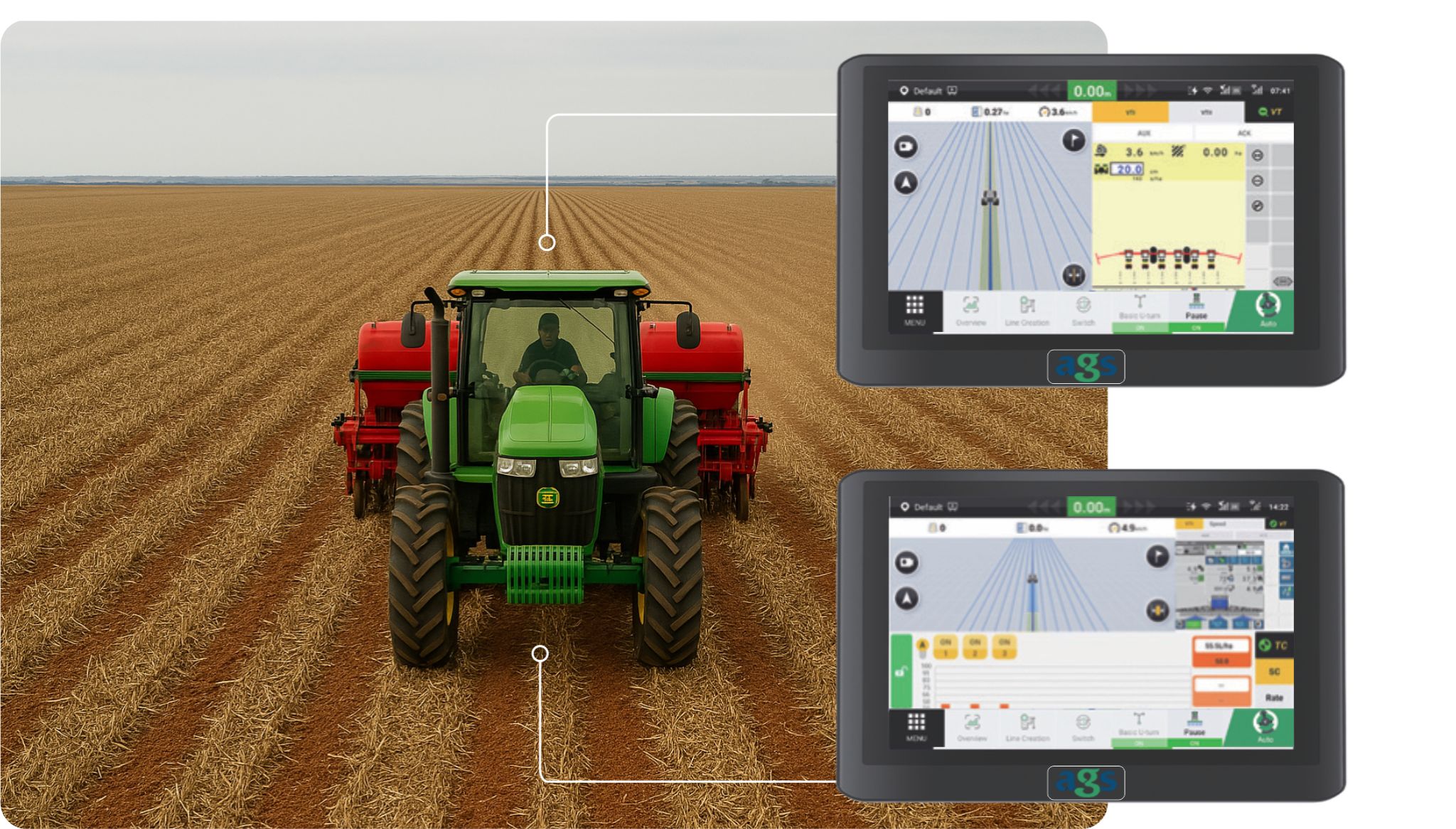 SISTEMA DE DIREÇÃO AUTOMÁTICA AGS100